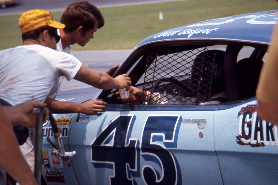 bill seifert getting a drink