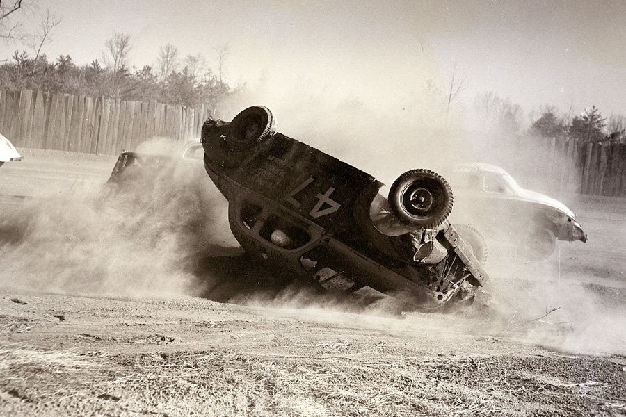 fonty flock flips a car