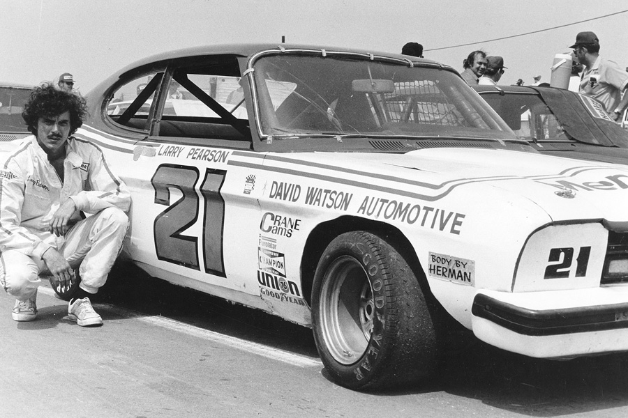 larry pearson dash driver nascar