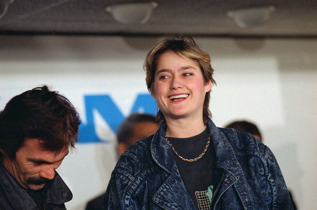 nadia comaneci with constantin panait planning her next move