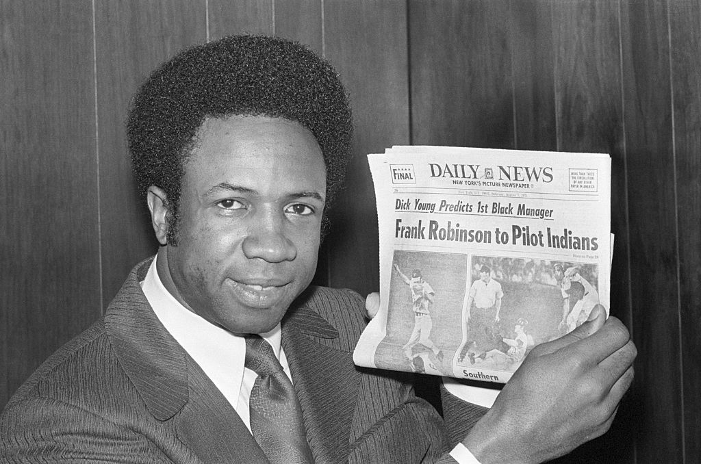 frank robinson player manager first african american