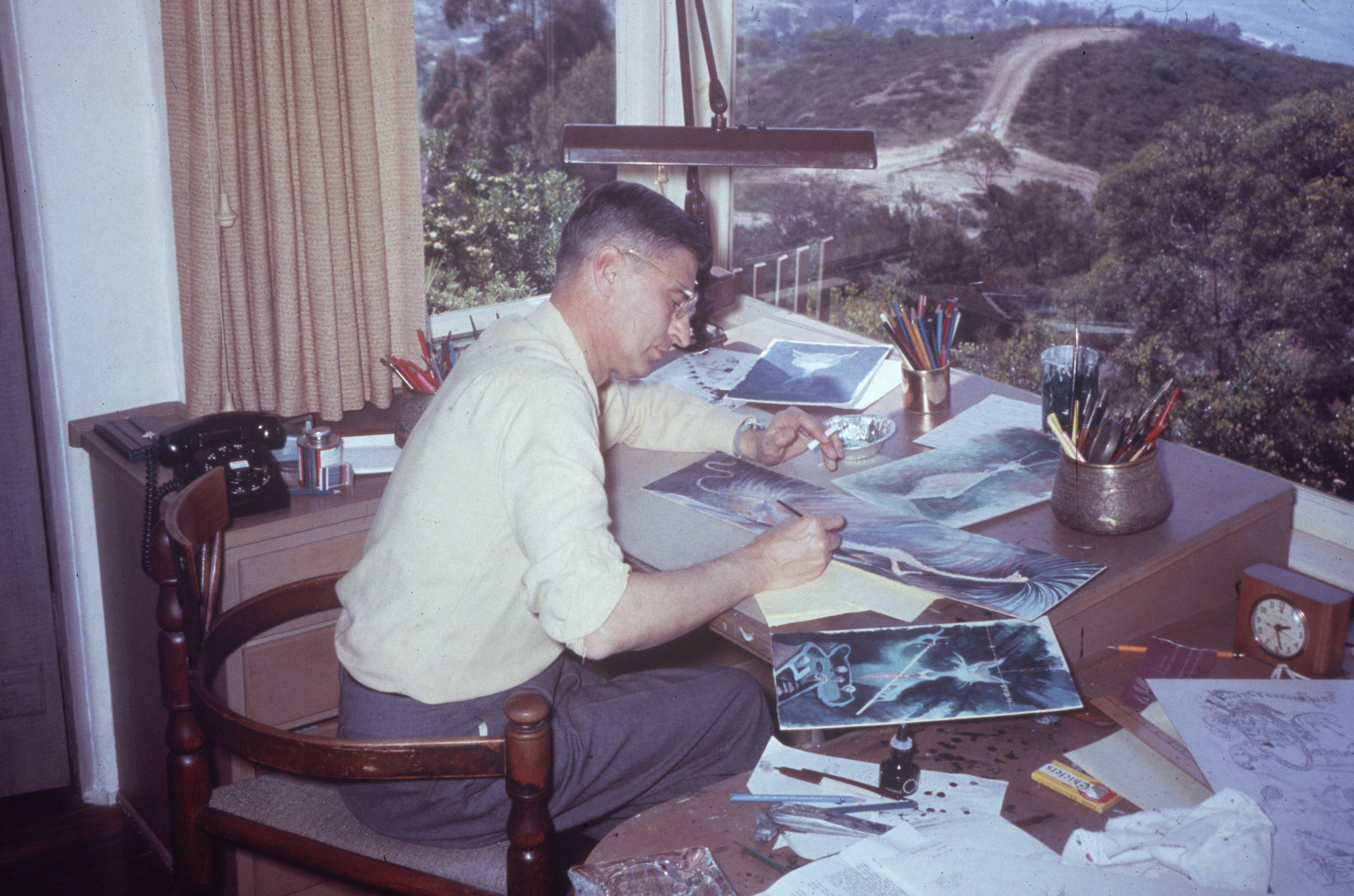 dr seuss illustrating