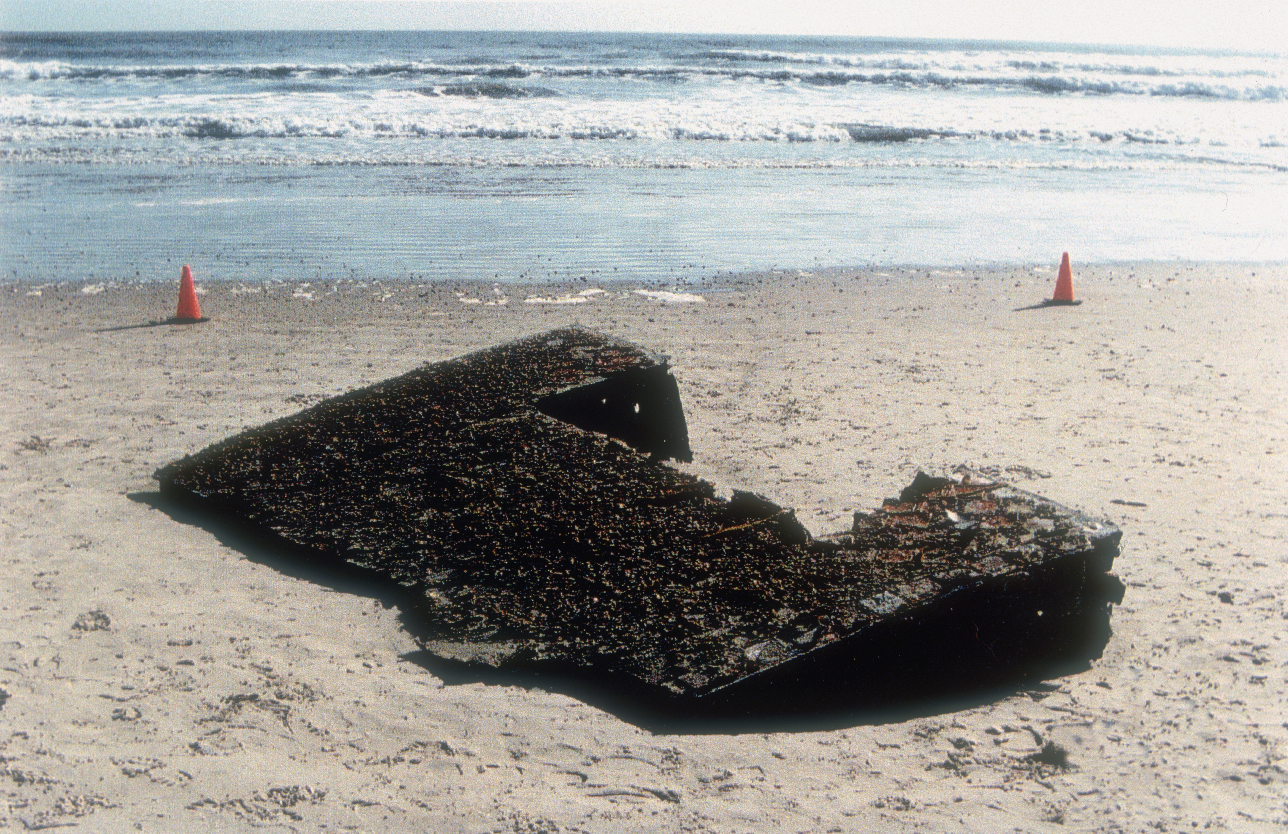 challenger wreckage still washing ashore today