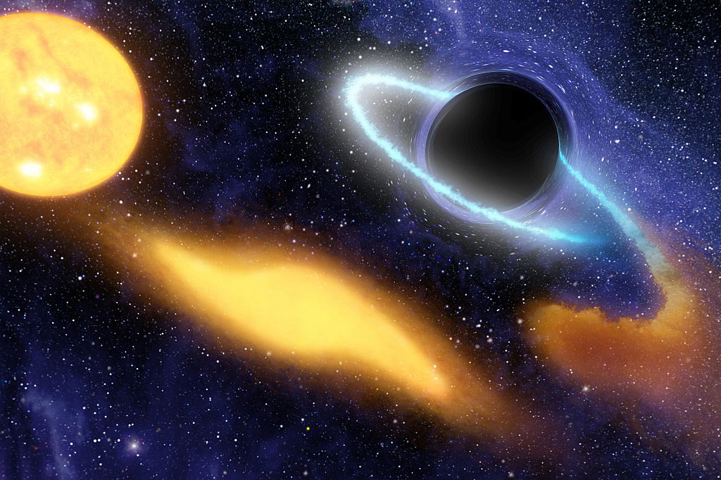 black hole space