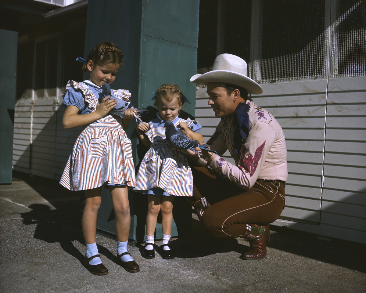 roy rogers daughters cheryl linda with his second wife