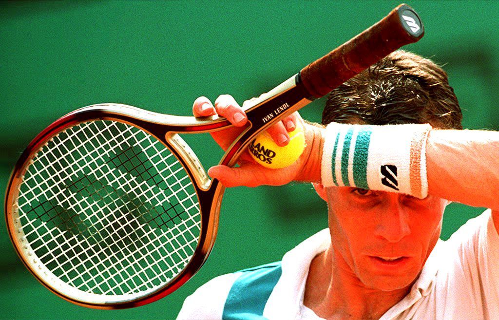 Stéphane Huet over Ivan Lendl in the first round