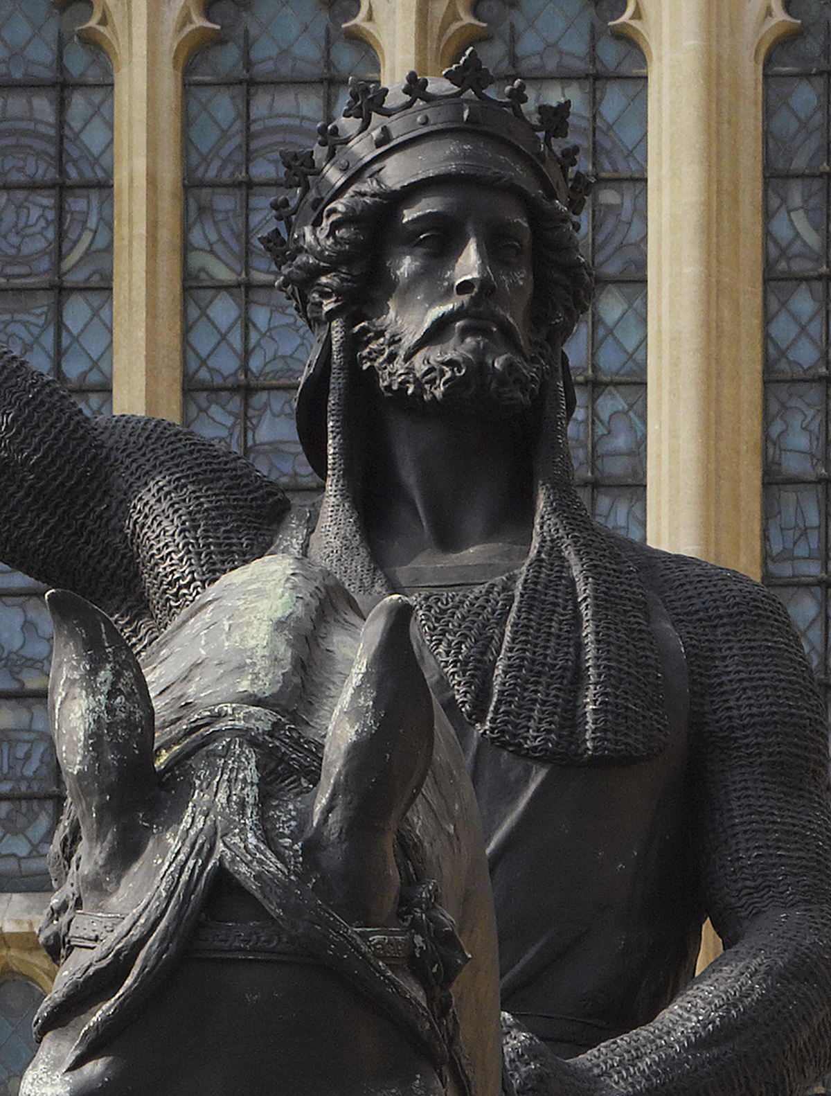 The Statues Of London, United Kingdom, The Statues Of The Lionheart By Baron Carlo Marochetti