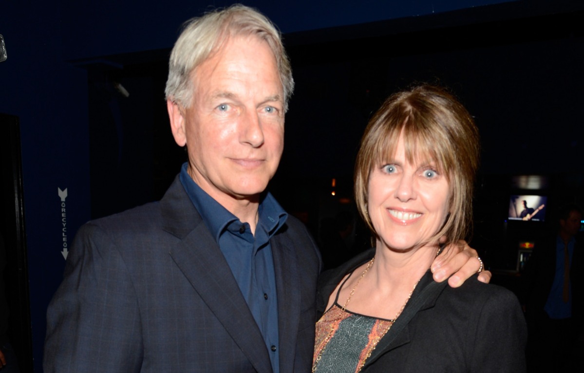 Actor Mark Harmon (L) and wife actress Pam Dawber attend the Rolling Stones performance at Echoplex on April 27, 2013 in Los Angeles, California.
