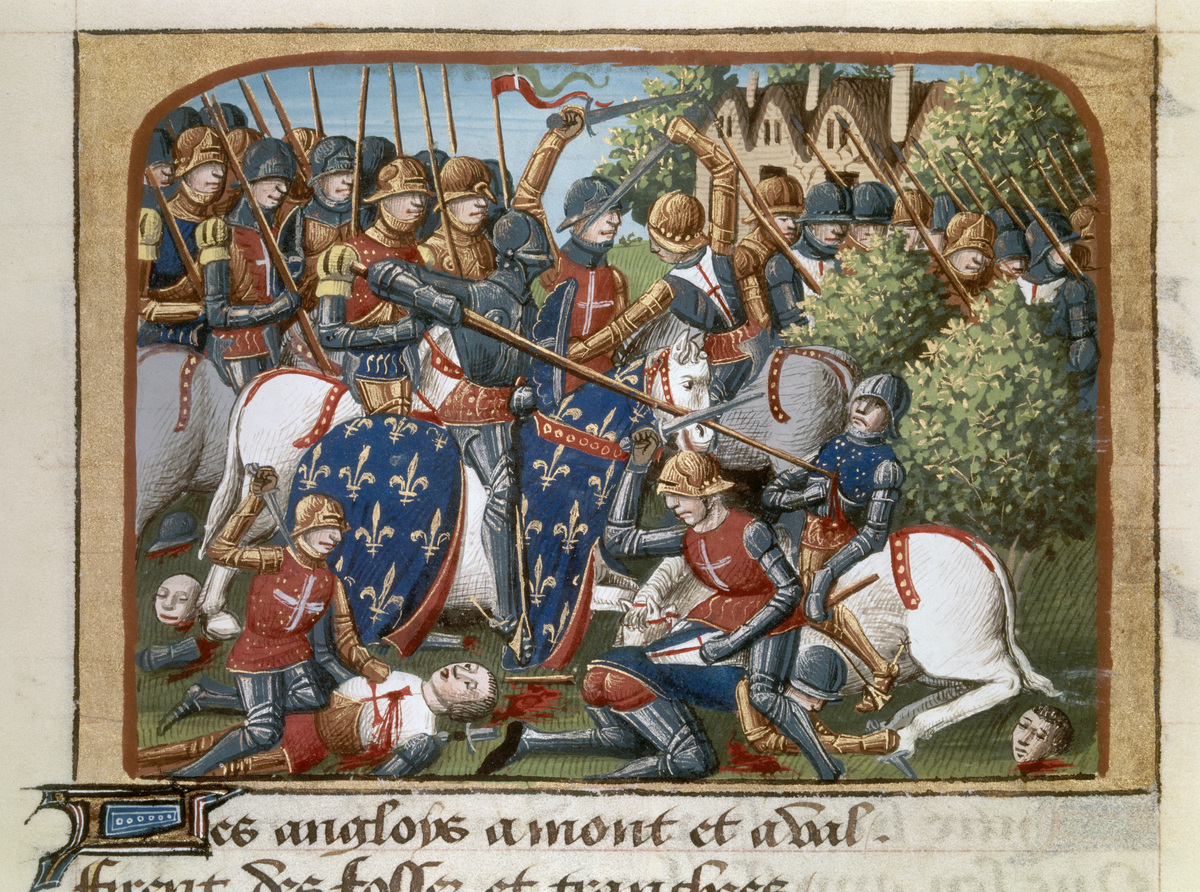 The Battle of Formigny April 14, 1450 during the Hundred Years War