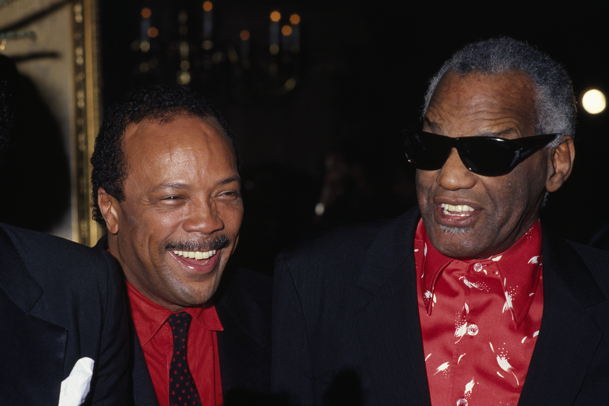 Quincy Jones with Ray Charles