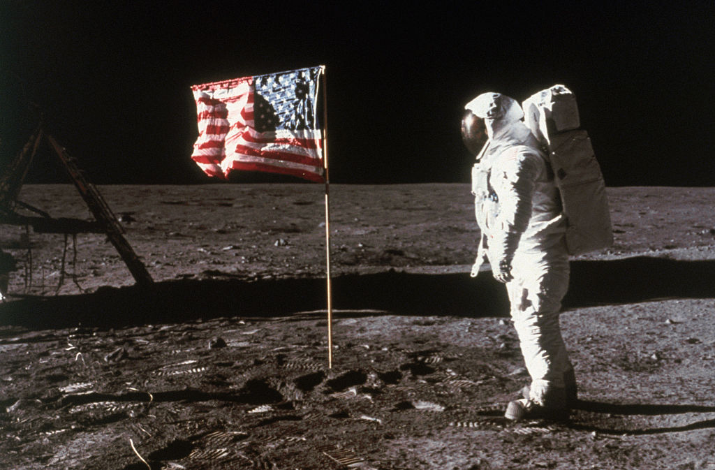 Flag On The Moon -517387396