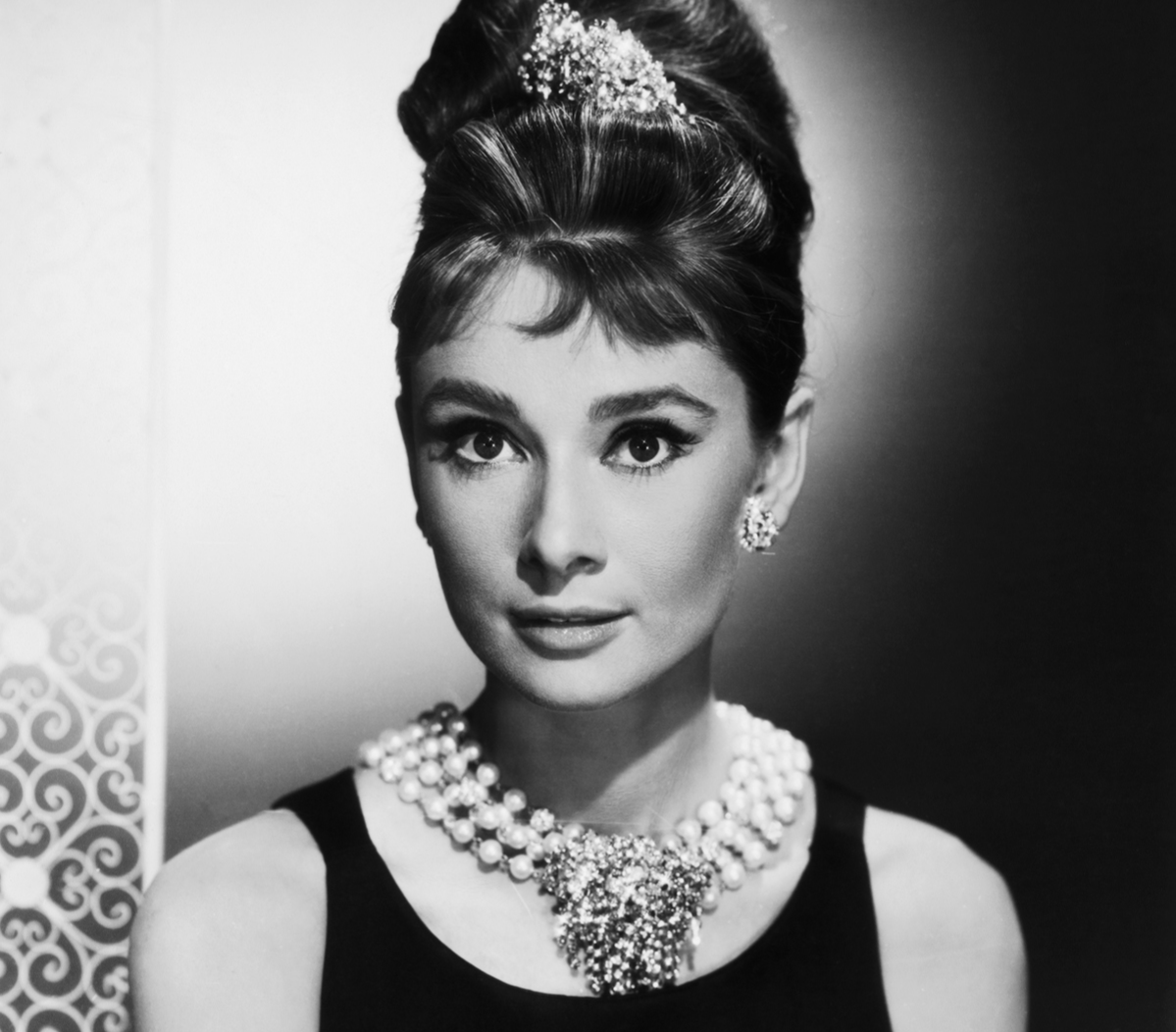 Audrey Hepburn as Holly Golightly in Breakfast at Tiffany's, 1961.