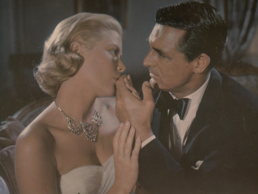 Grace Kelly and Cary Grant in 'To Catch a Thief' by Alfred Hitchcock.
