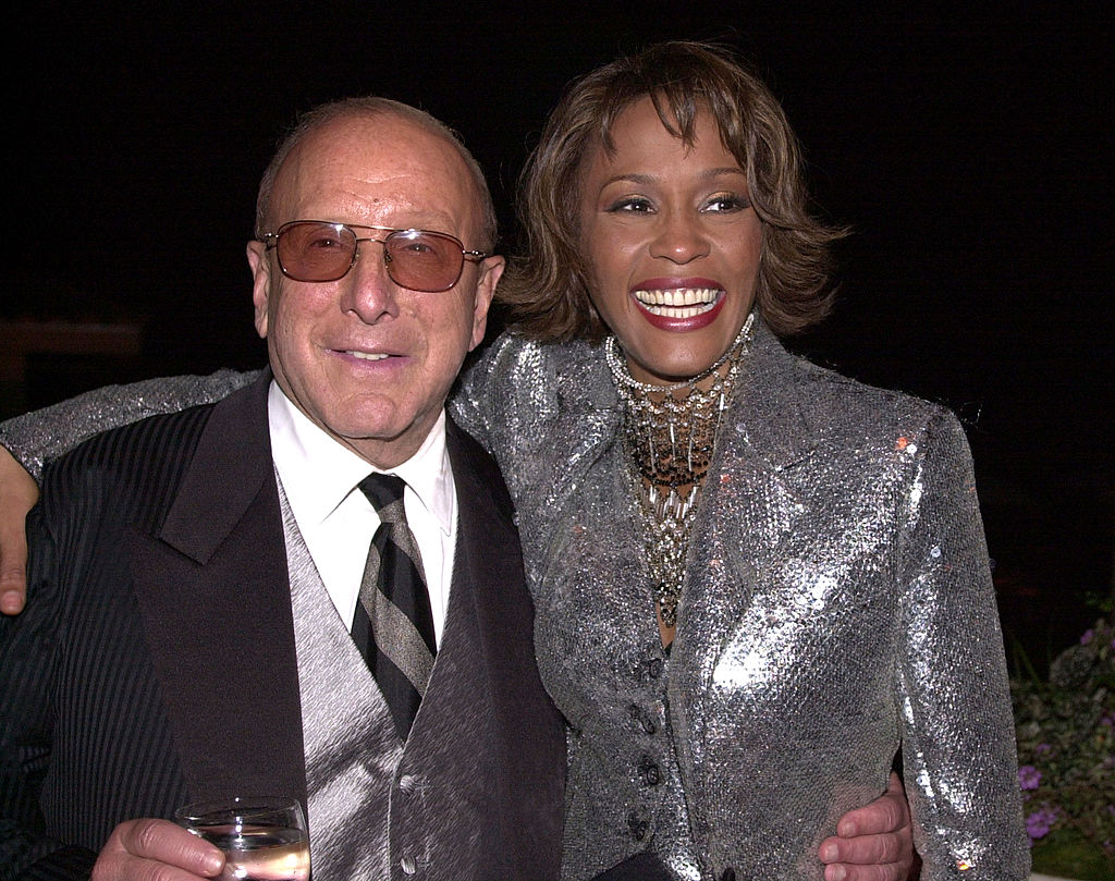 Whitney Houston and Clive Davis