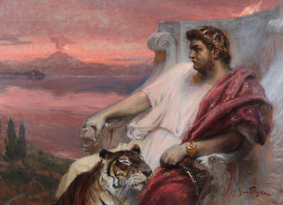 Nero at Baiae, c. 1900. Private Collection.