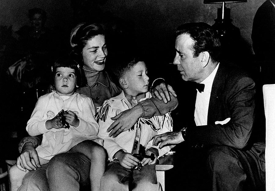 the bogart and bacall family