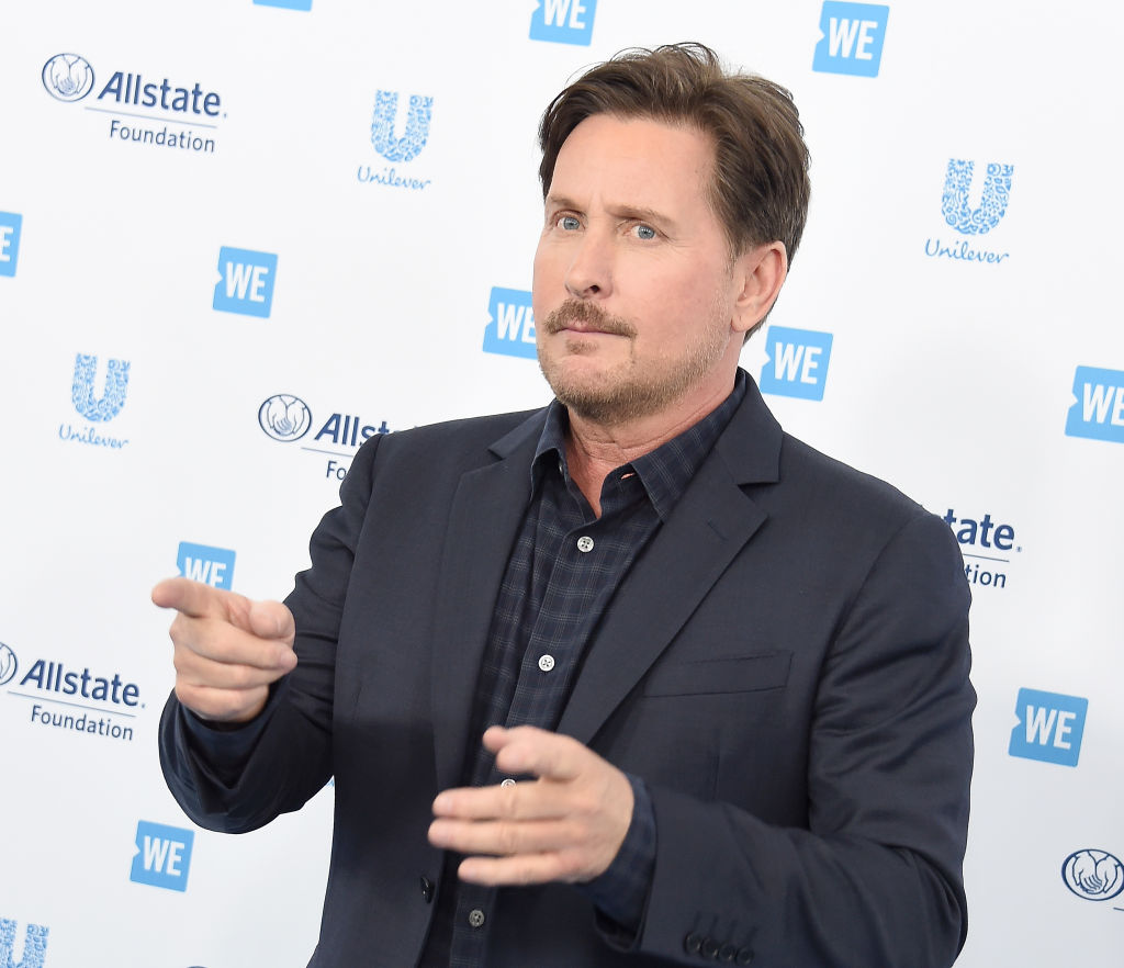 Emilio Estevez arrives at WE Day California