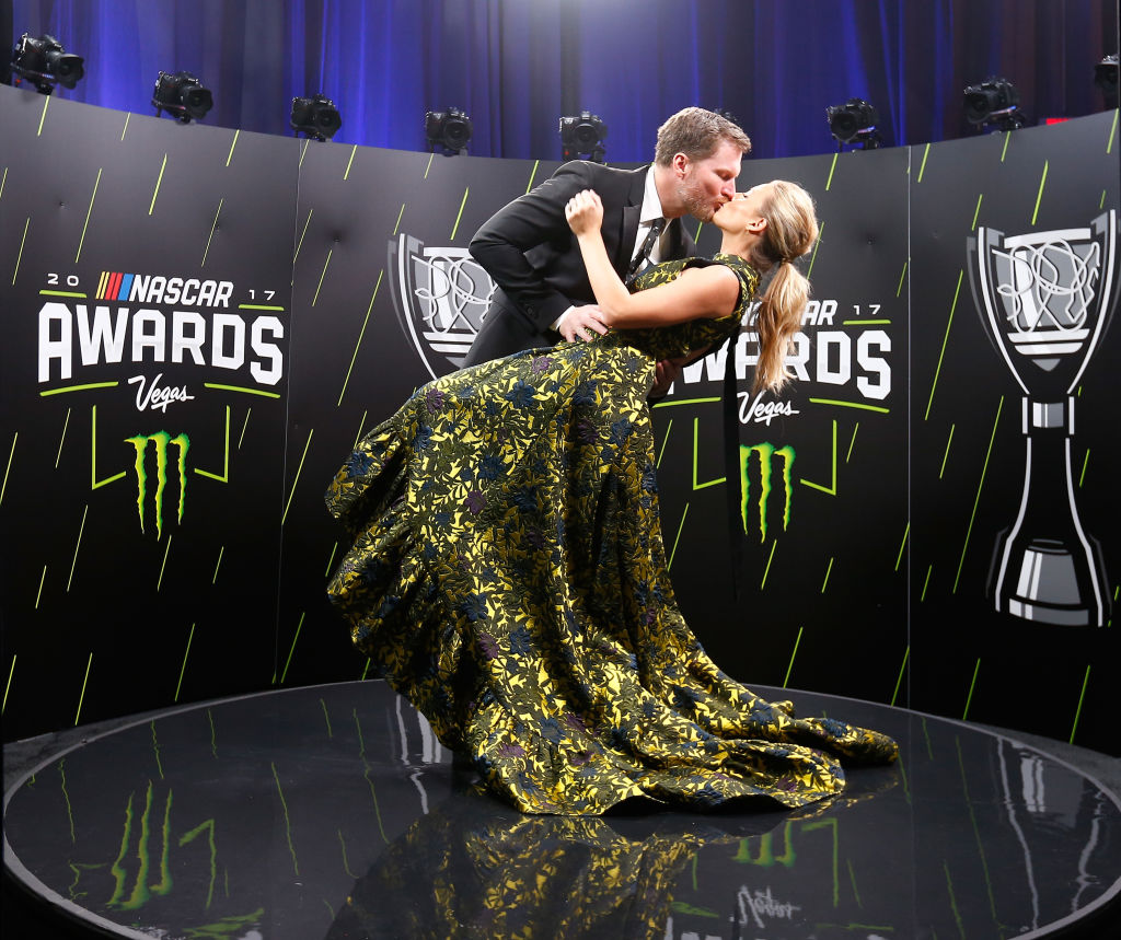 dale earnhardt jr got married to his longtime girlfriend in 2015