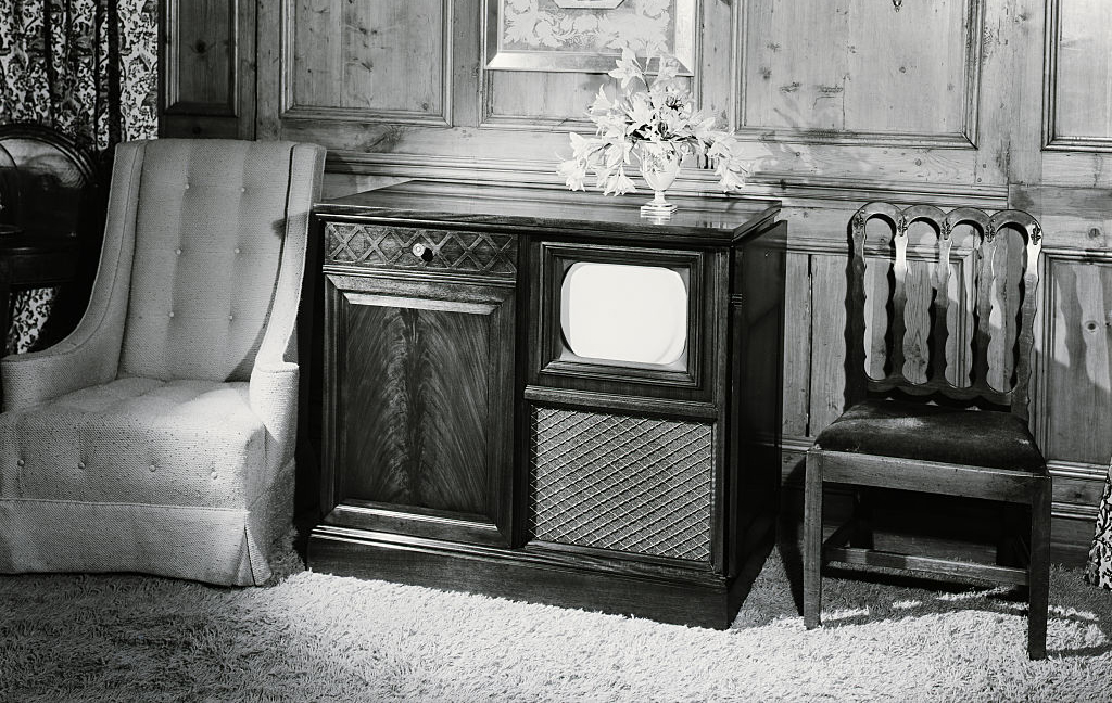 Old television set