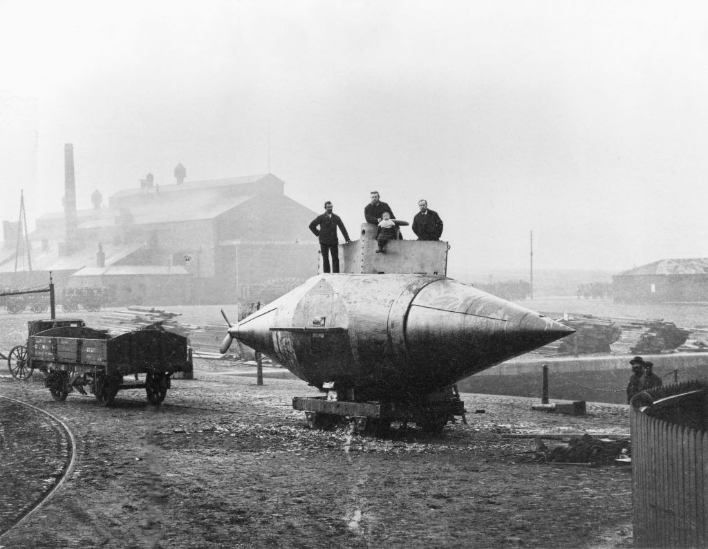 First submarine
