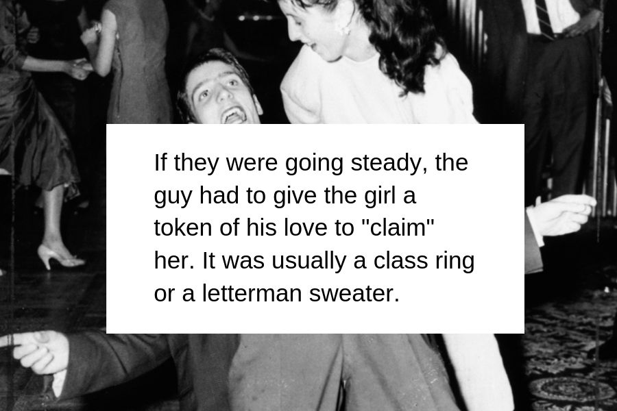 1950s couple dancing