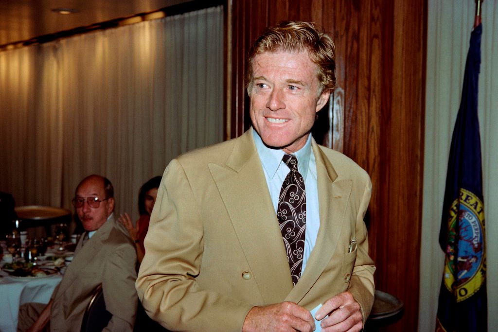 Robert Redford at a dinner
