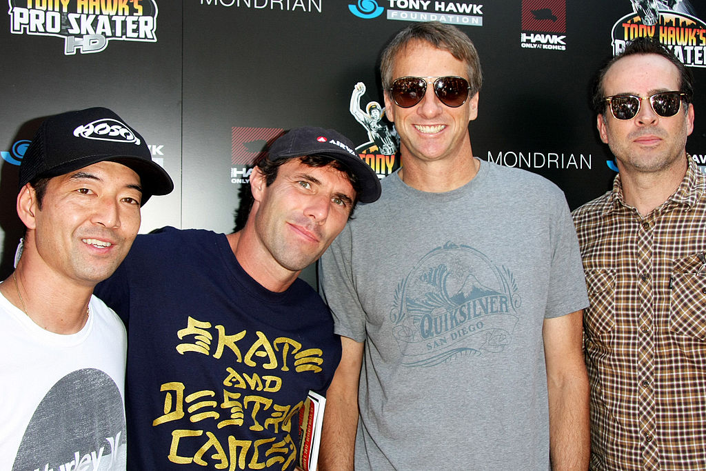 Jason Lee and Tony Hawk