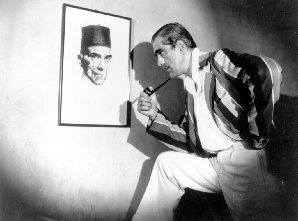boris karloff haunted bela lugosi