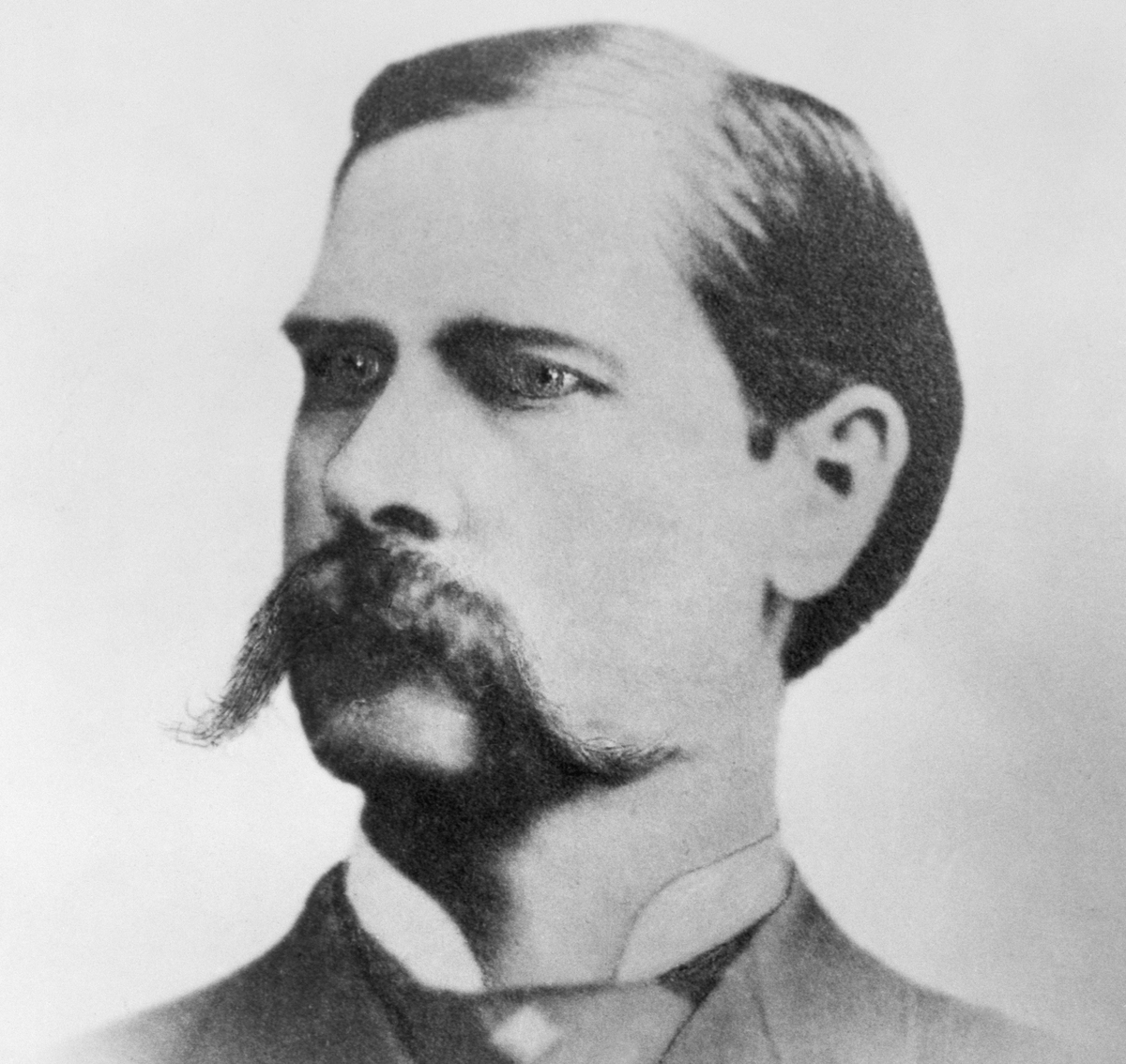 Portrait of Marshall Wyatt Earp, 1886