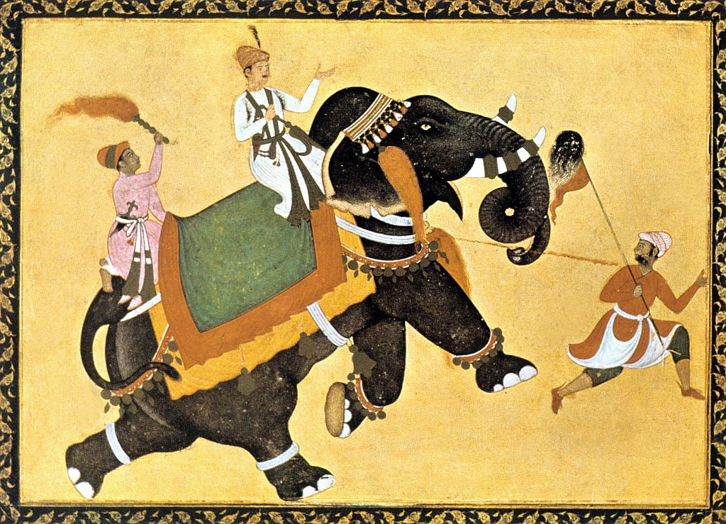 Painting of Akbar
