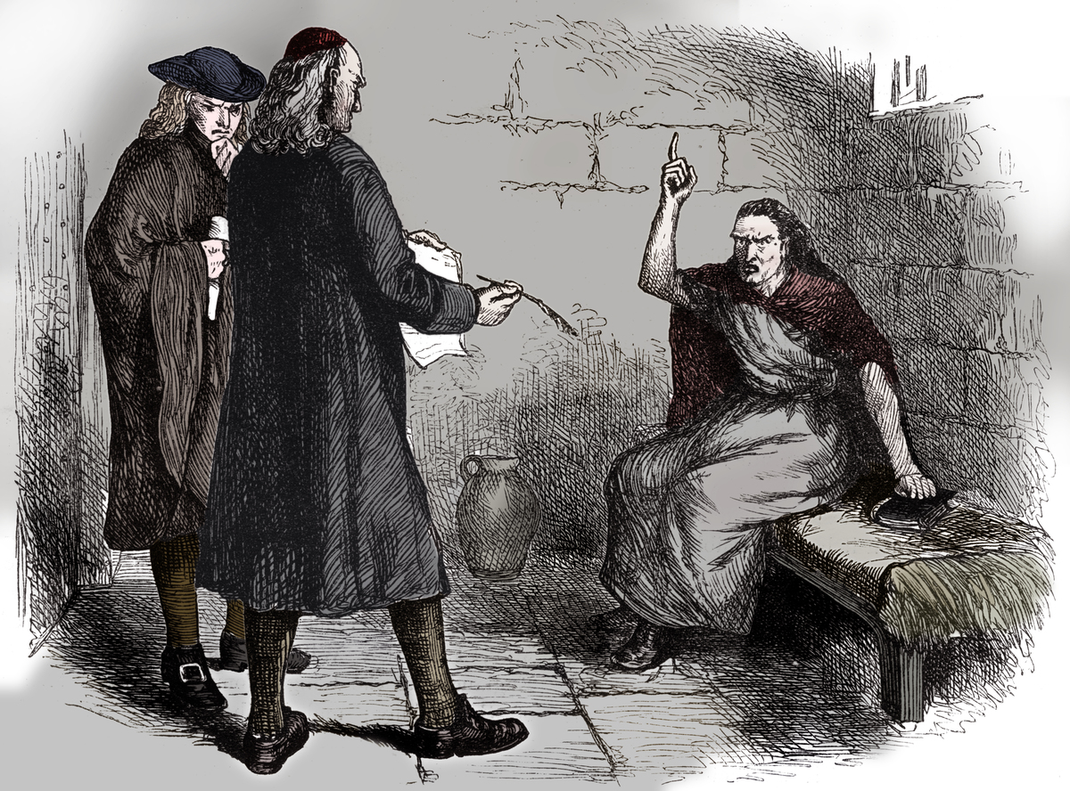 Martha Corey and her prosecutors, Salem, Massachusetts, 1692
