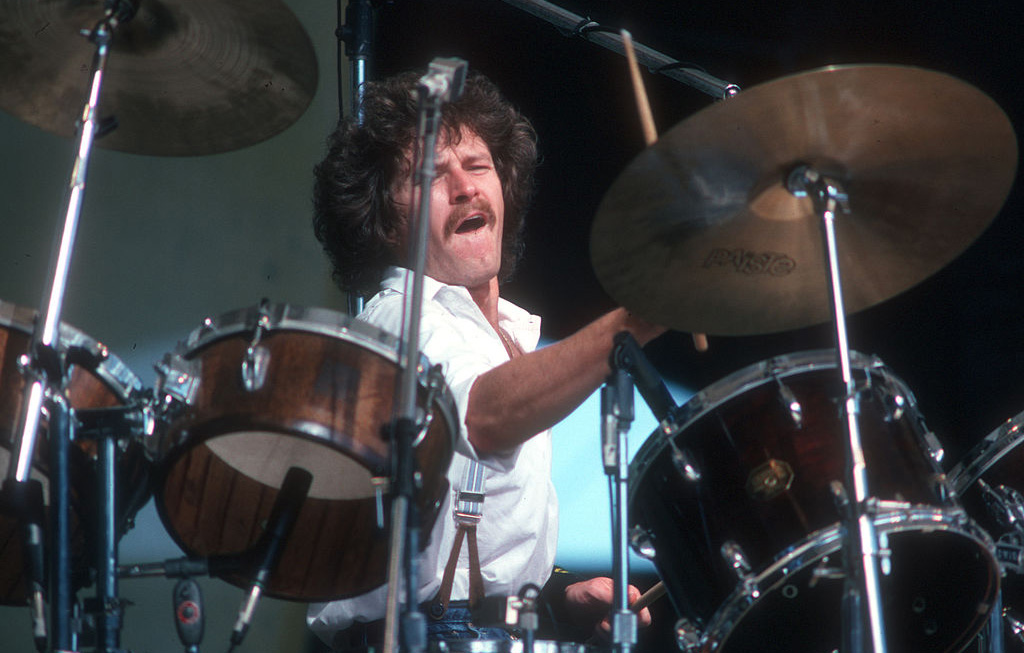 Don Henley on the drums