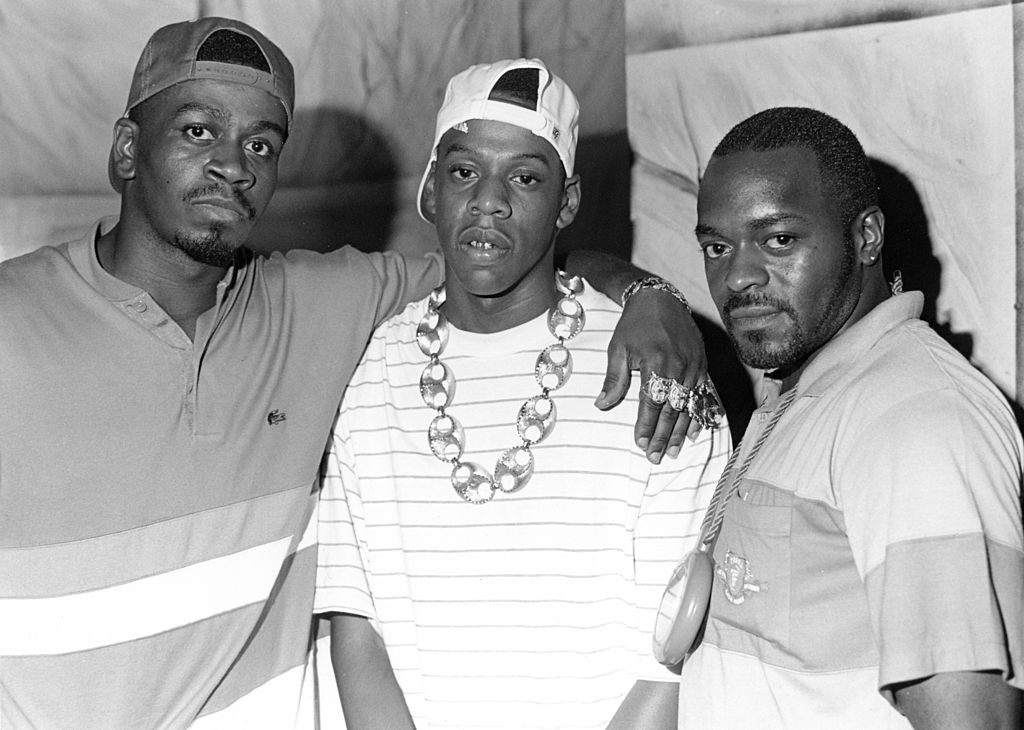black and white photo of Jay-z