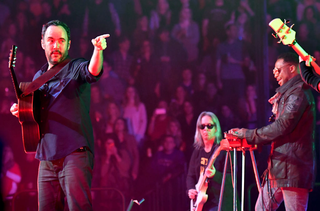 Dave Matthews at the Night Before Concert 
