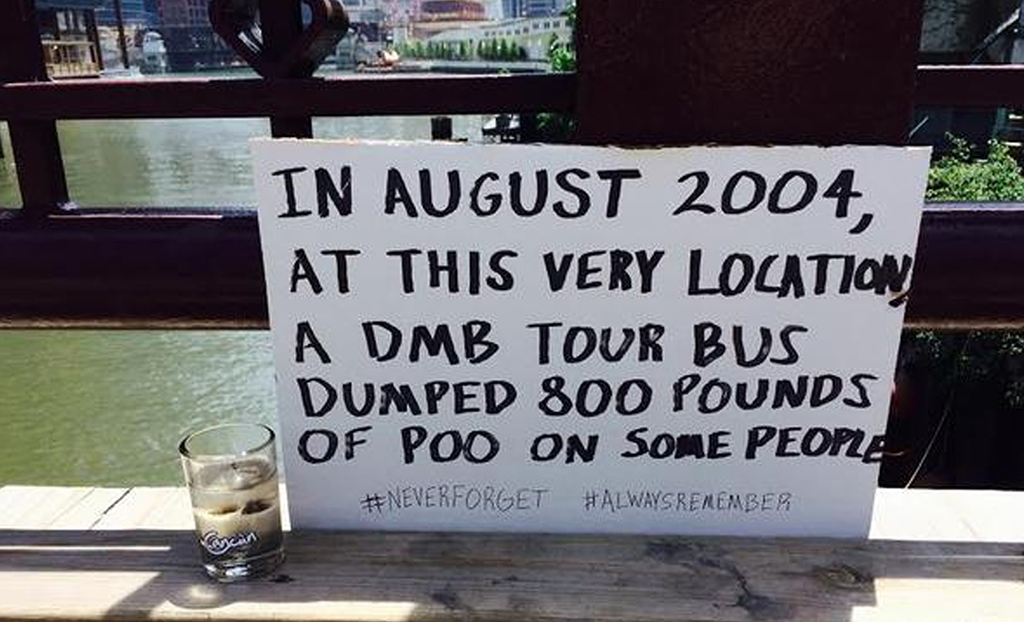 Hilarious sign about the incident 