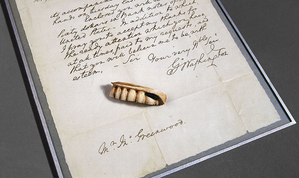 Portion of George Washington's teeth