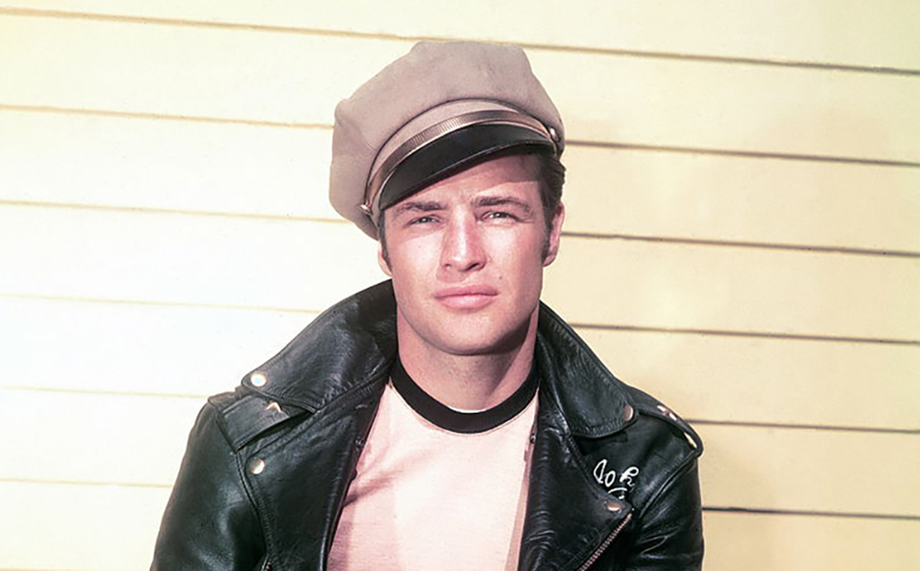 Brando in The Wild One