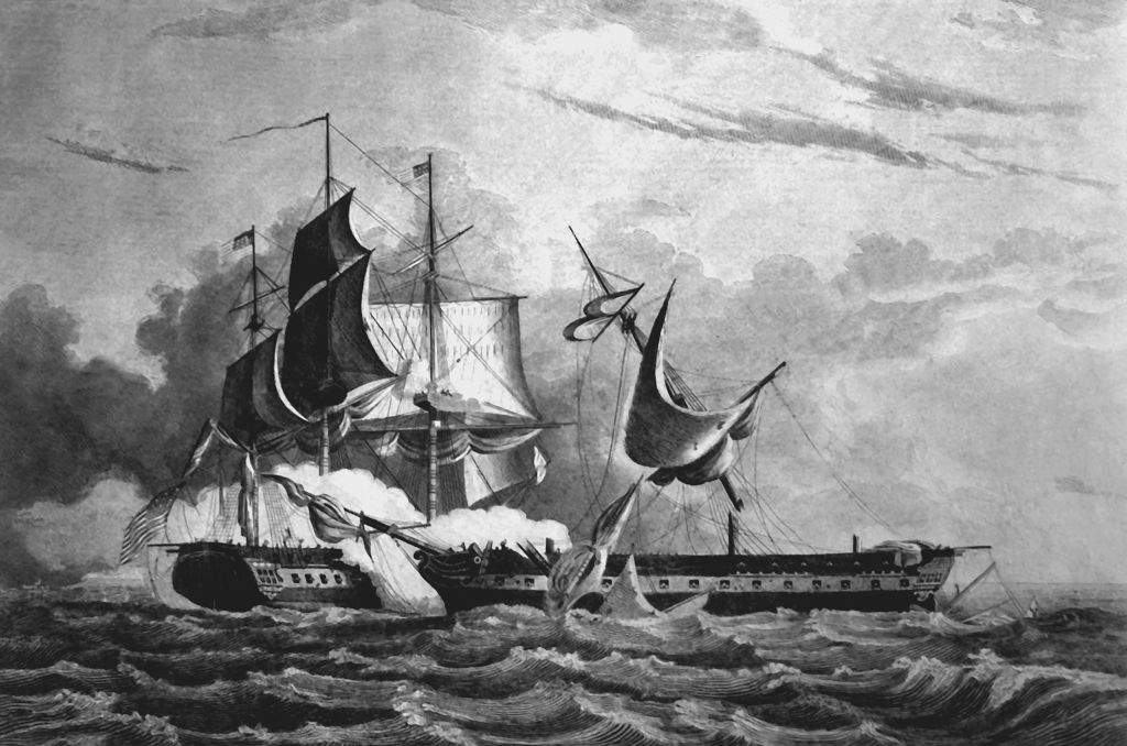 defeating the Guerriere
