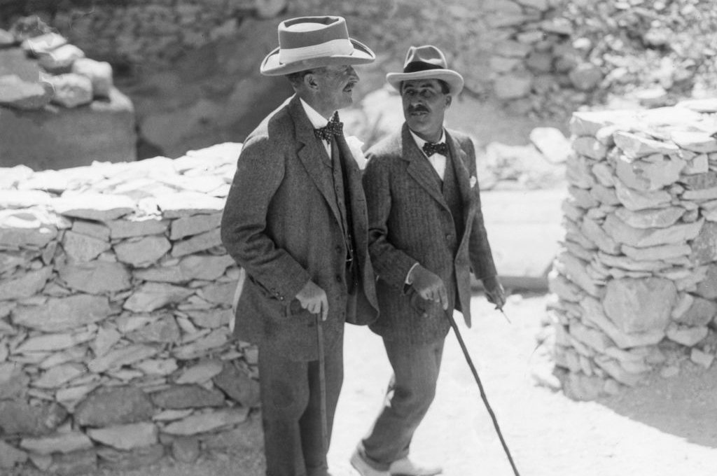 Photograph of Howard Carter and Carnarvon 