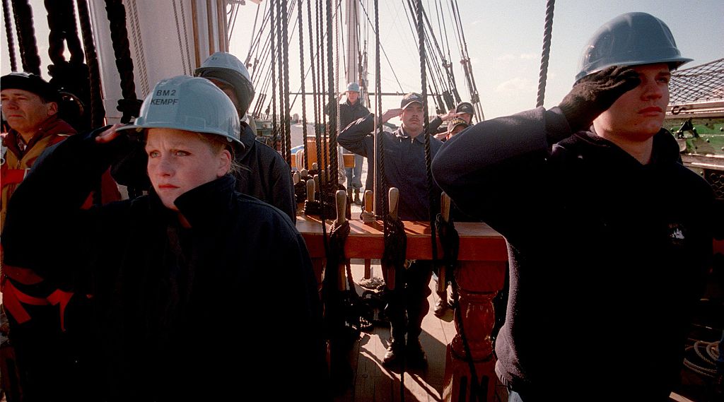 She Still Sets Sail Under Her Own Power For Special Occasions