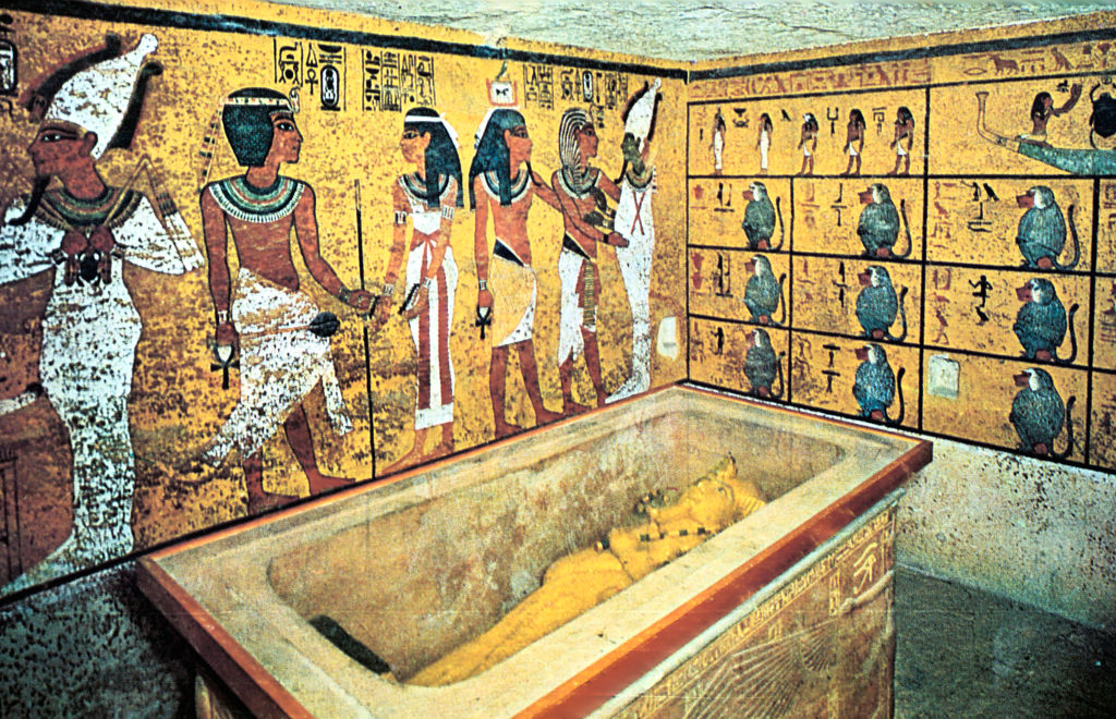 Inside King Tut's tomb 