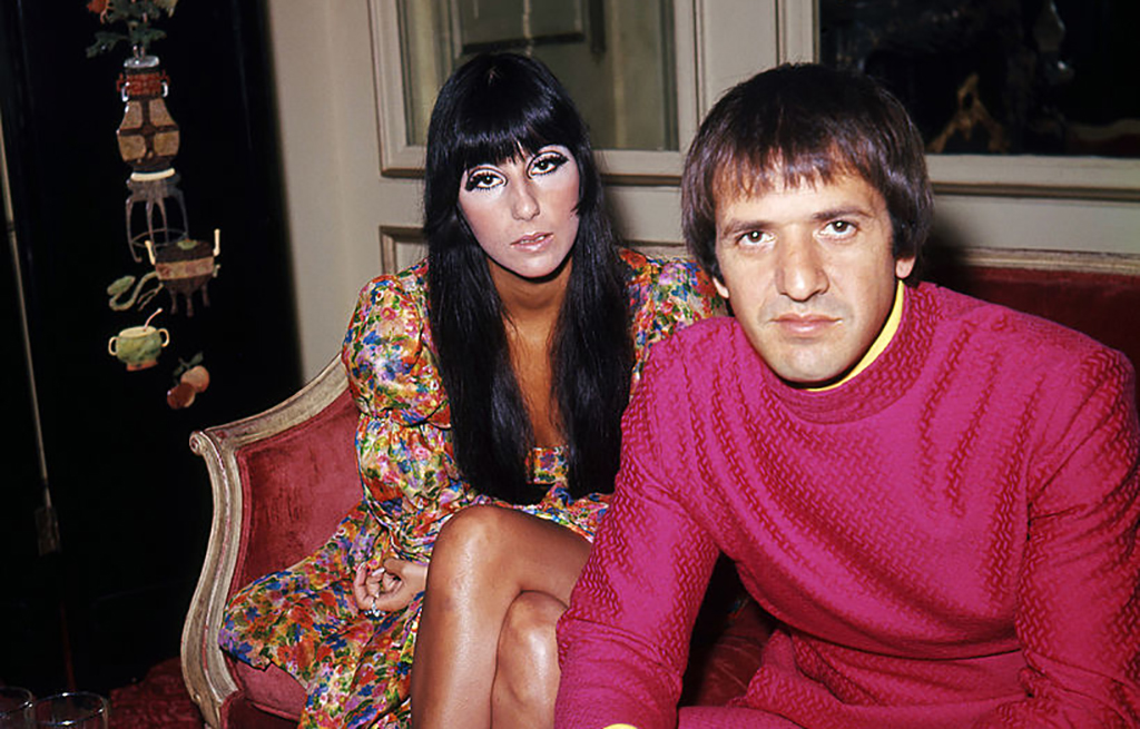Sitting on a couch together