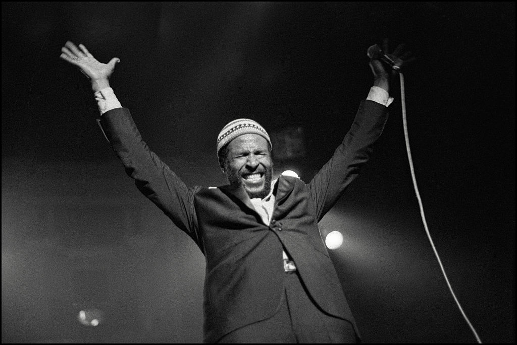 Gaye performing at Royal Albert Hall