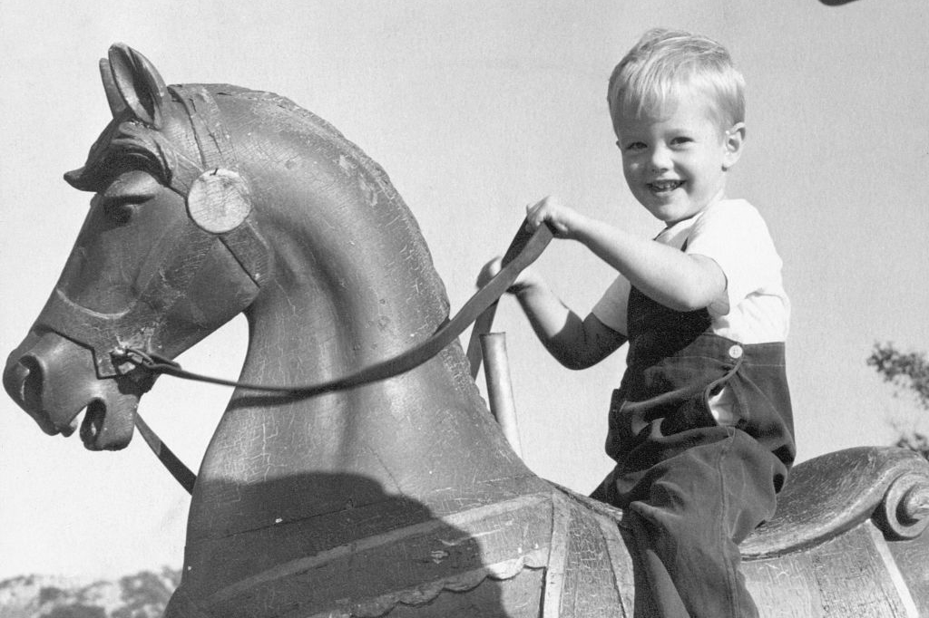 Peter Fonda as a little boy