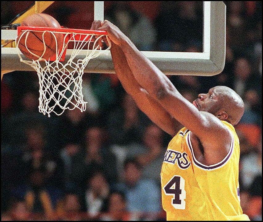 Shaq And Broken Backboards - 52011694