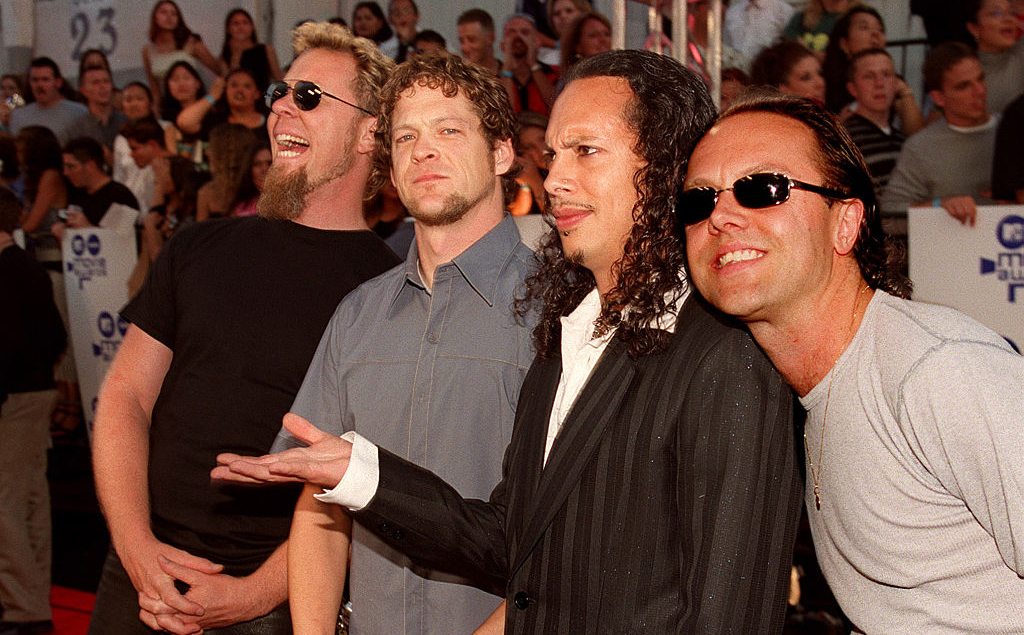Metallica at the MTV Music Awards
