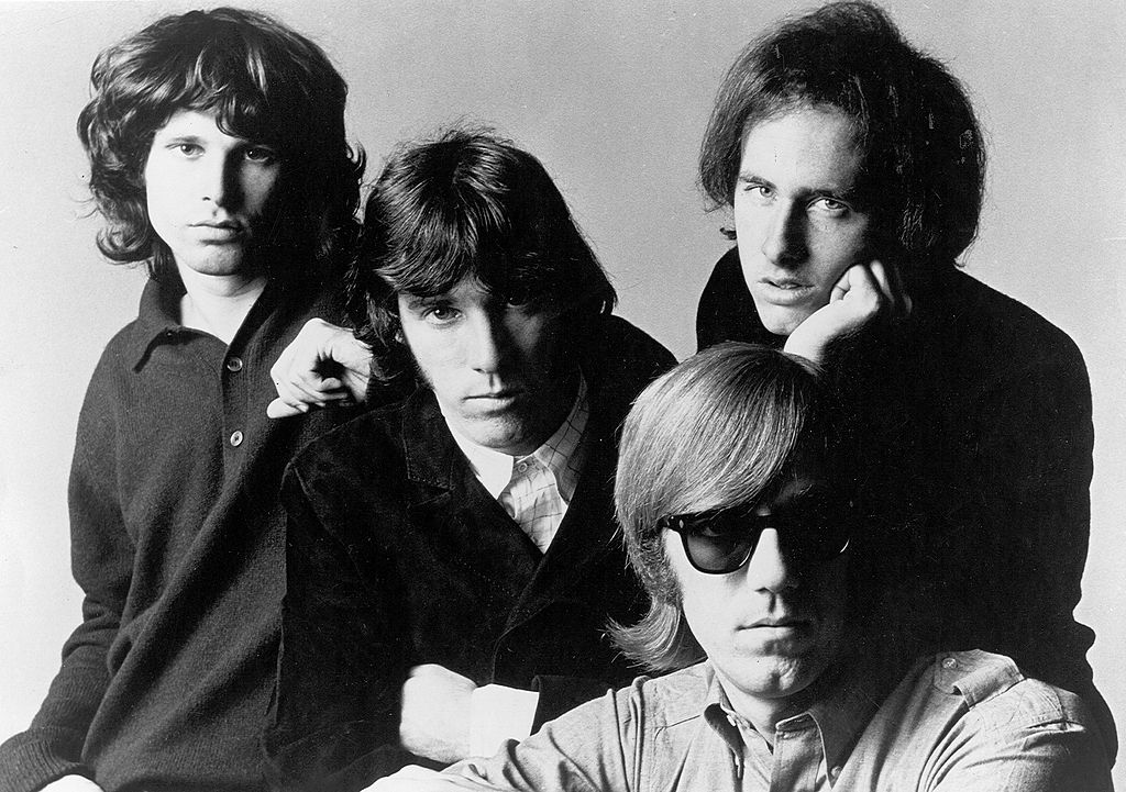 The Doors posing for promotional photos