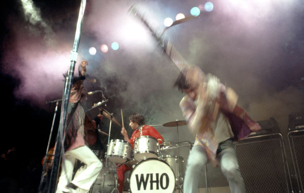 The Who going crazy at Monterey Pop