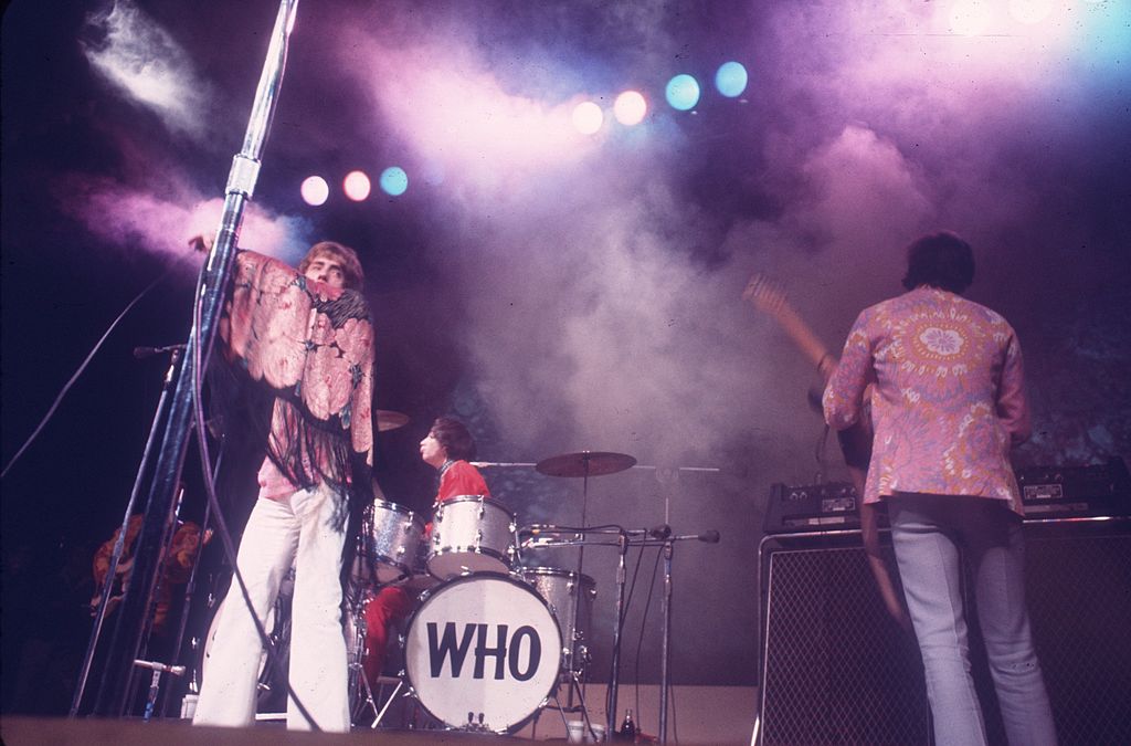 Performing at the Monterey Pop Festival