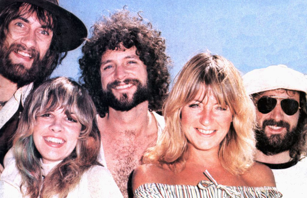 Portrait of Fleetwood Mac in 1975